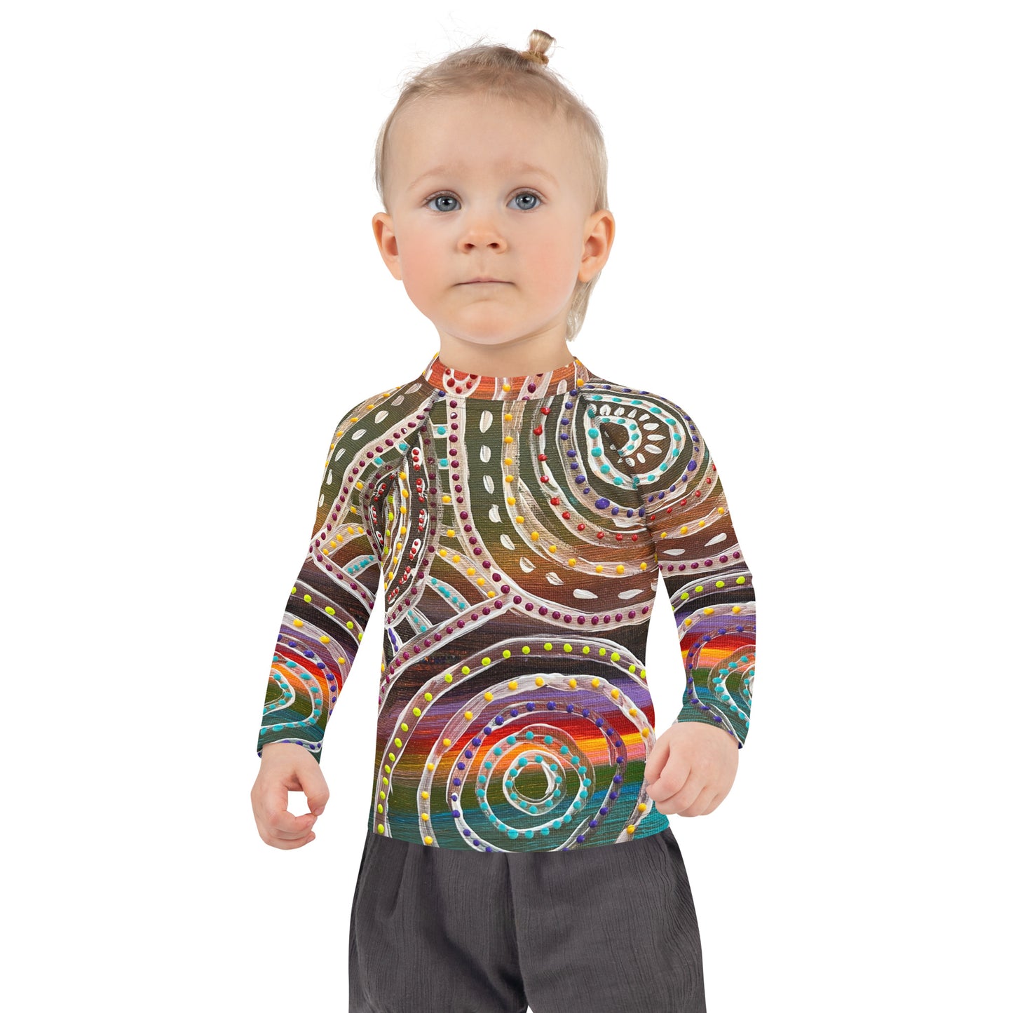 KAMBARN NGAANGK Kids Rash Guard