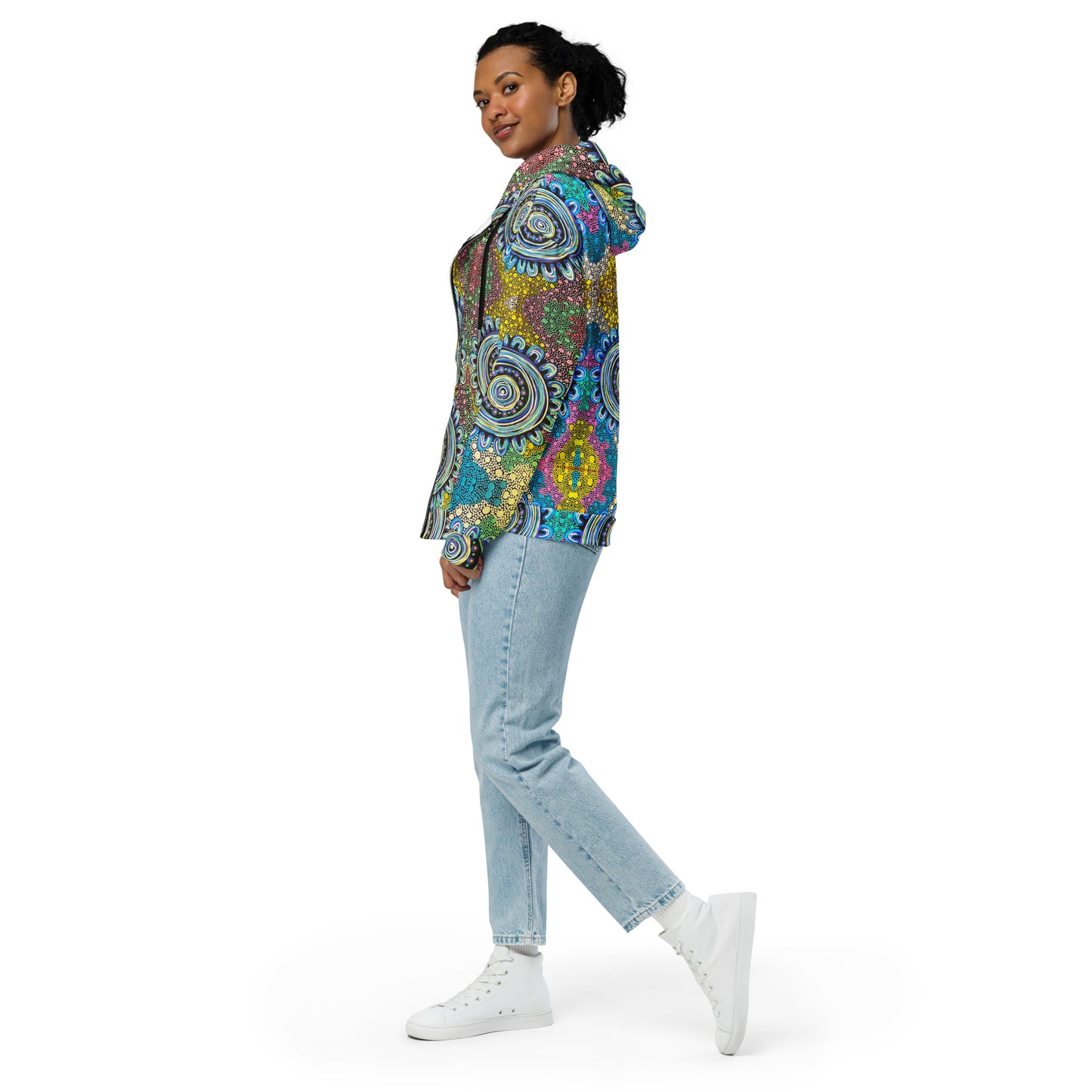 Walyalup Koort Unisex zip hoodie