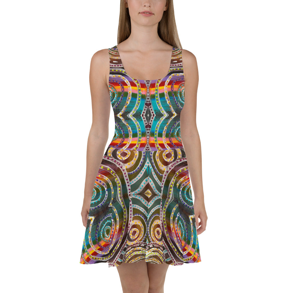 “KAMBARN NGAANGK” Skater Dress