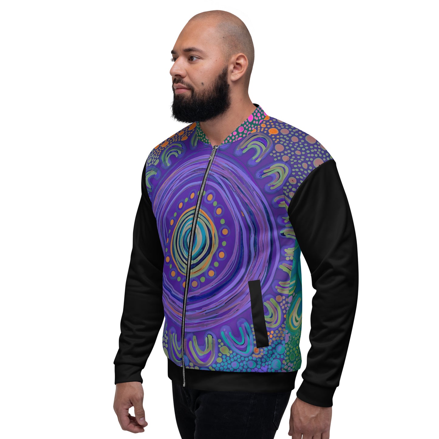 Walyalup Karlup Unisex Bomber Jacket