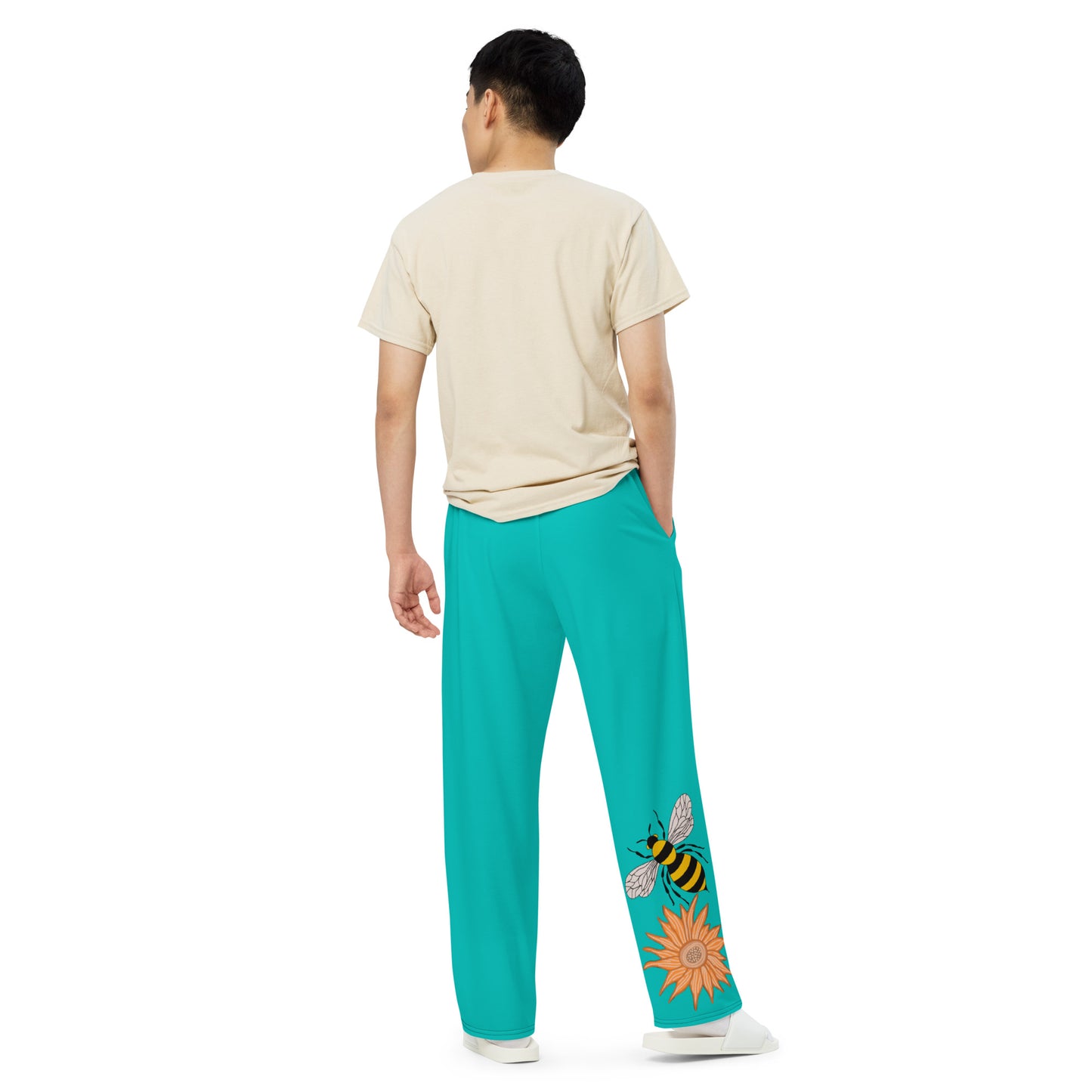 Djilyara and Flowers unisex wide-leg pants