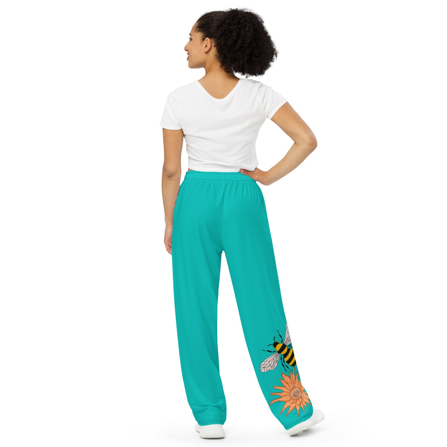 Djilyara and Flowers unisex wide-leg pants