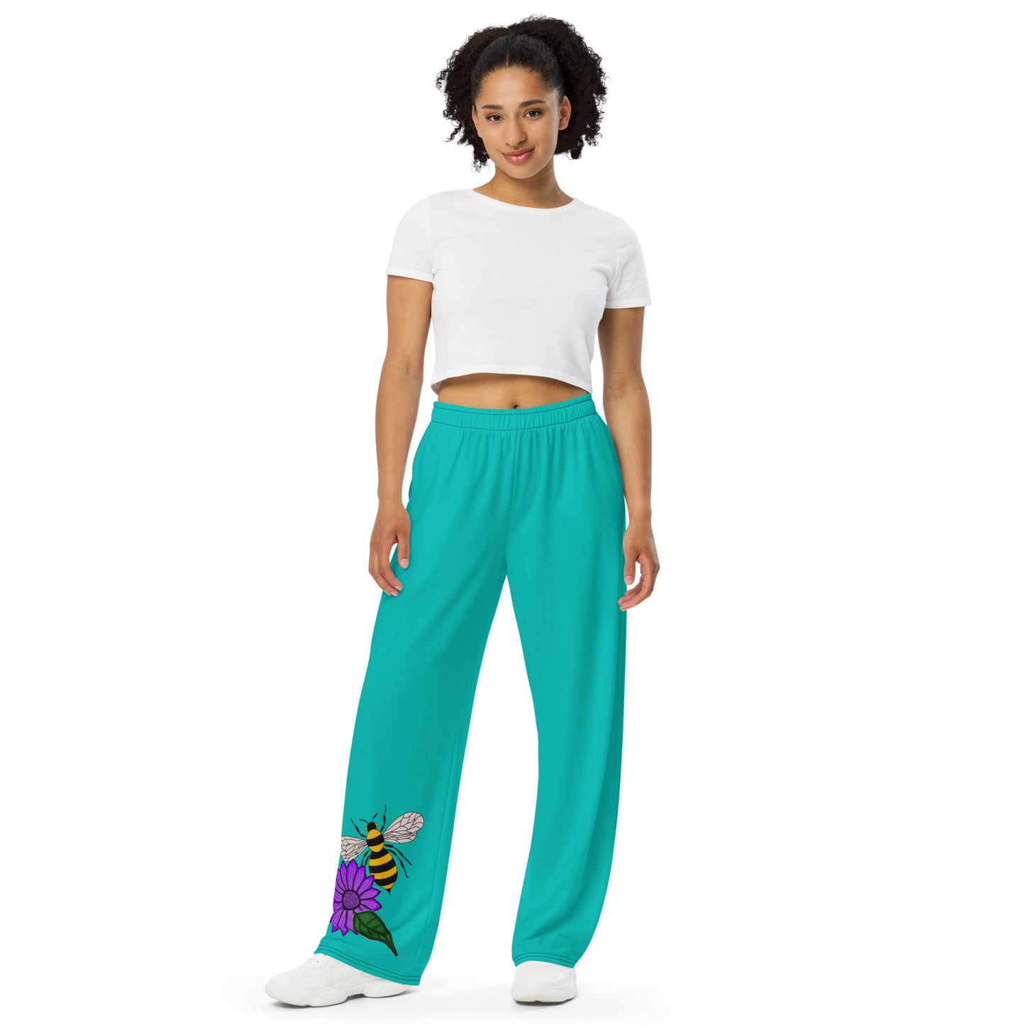 Djilyara and Flowers unisex wide-leg pants