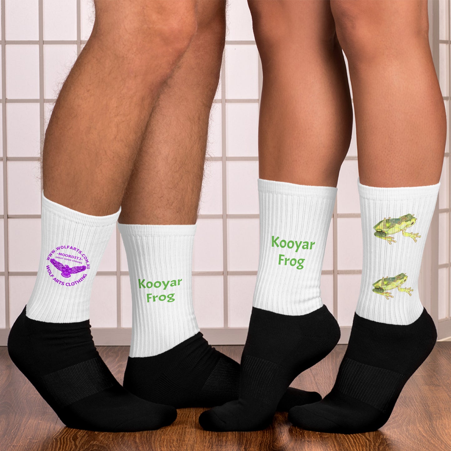 "Kooyar" Frog Socks