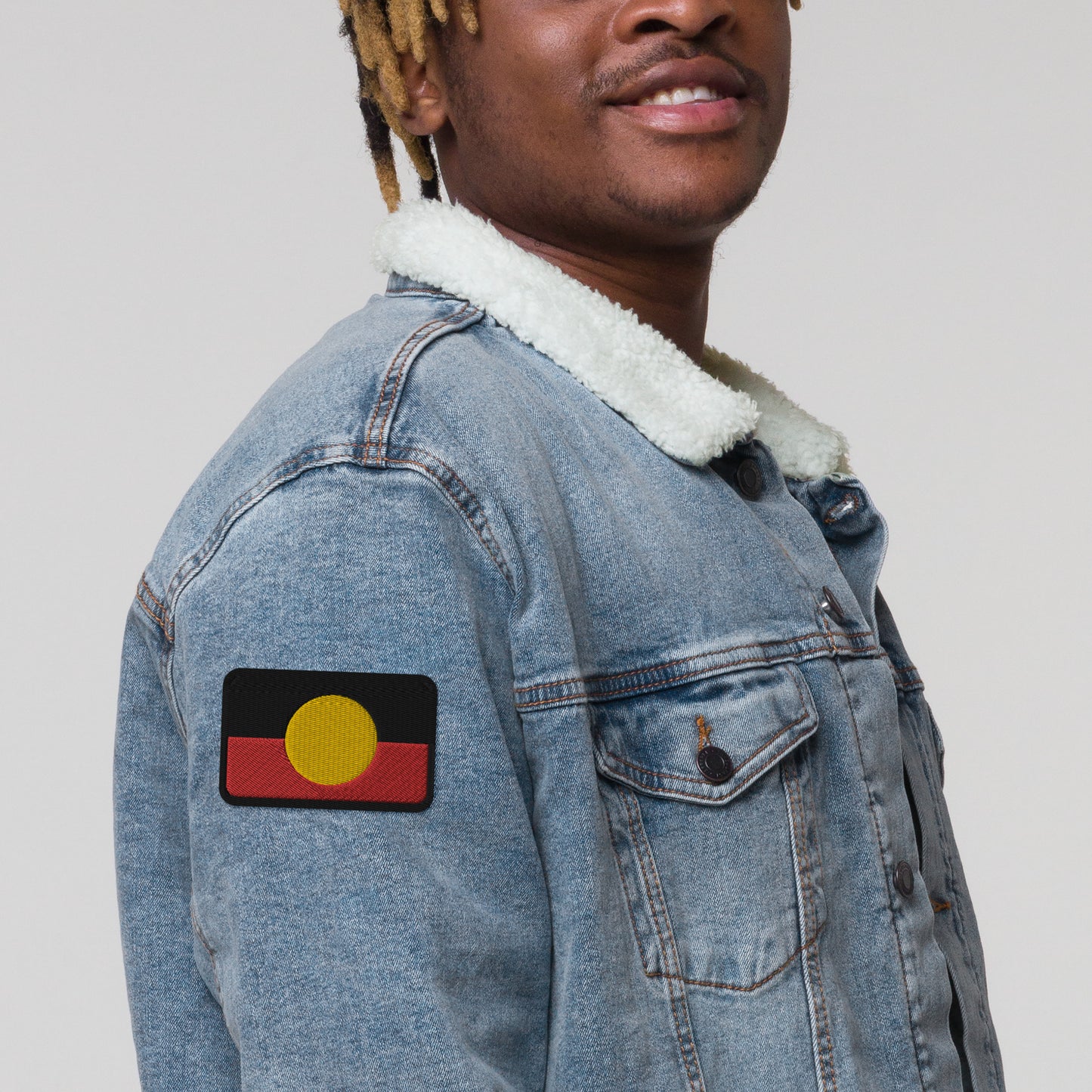 Aboriginal Flag Embroidered patches