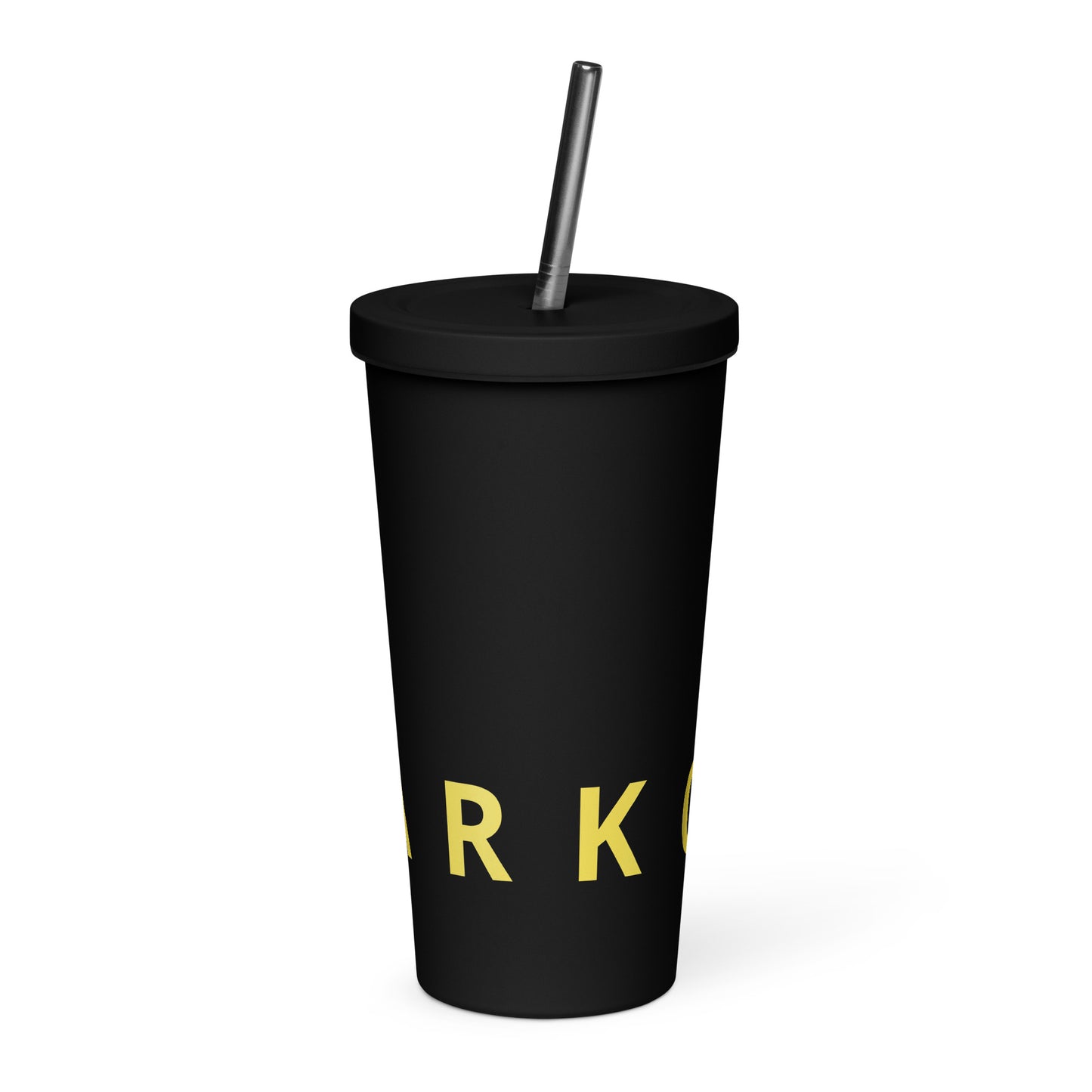 ‘Kooyar’ Insulated tumbler with a straw