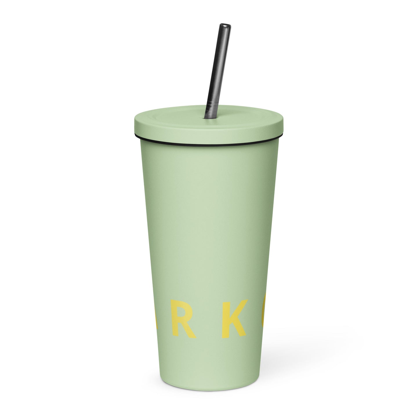‘Kooyar’ Insulated tumbler with a straw