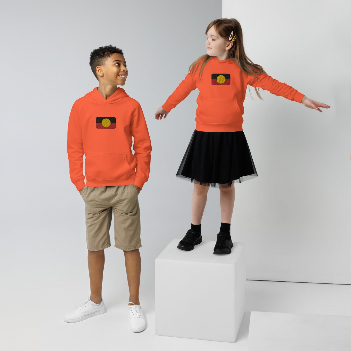 Aboriginal Flag Kids Hoodie