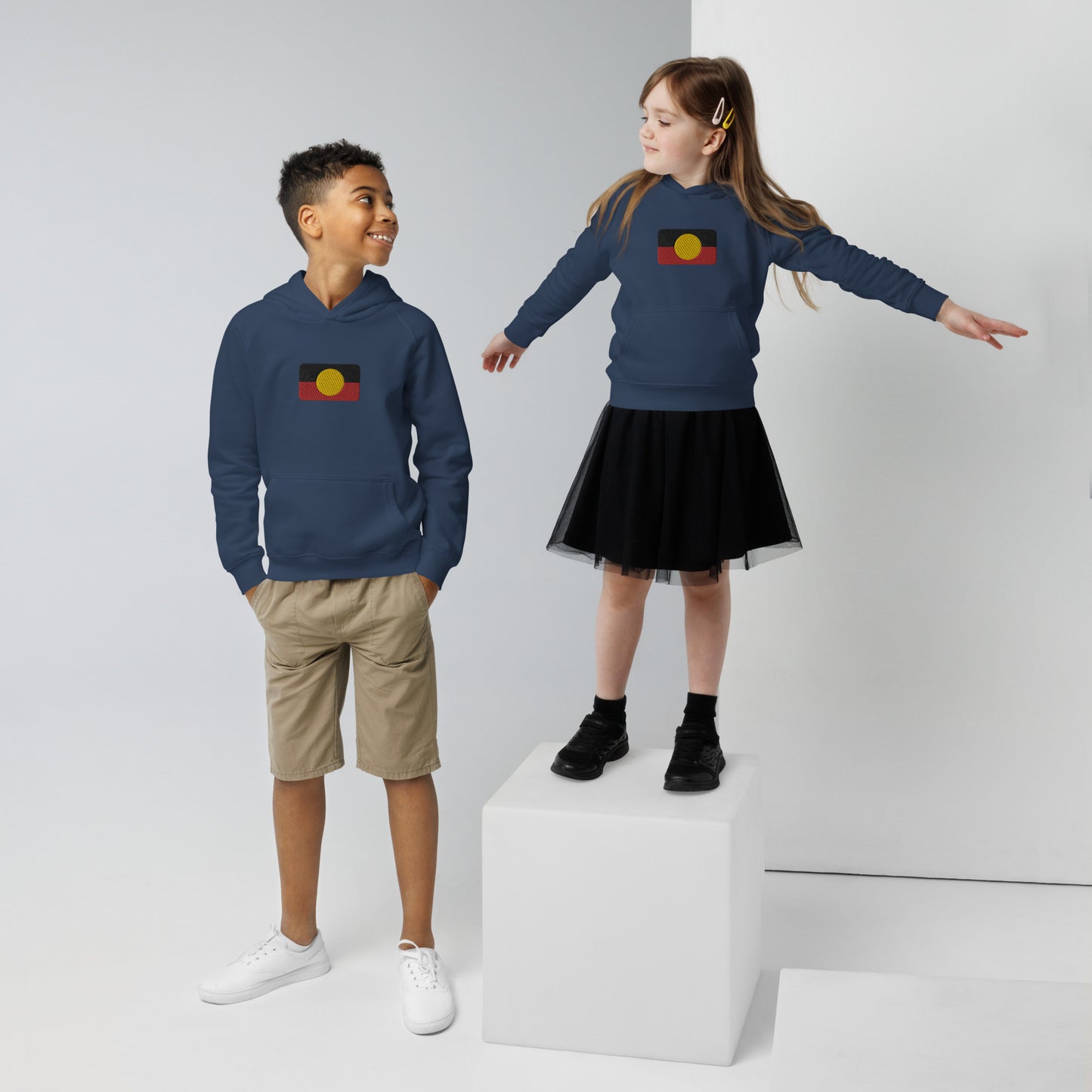Aboriginal Flag Kids Hoodie