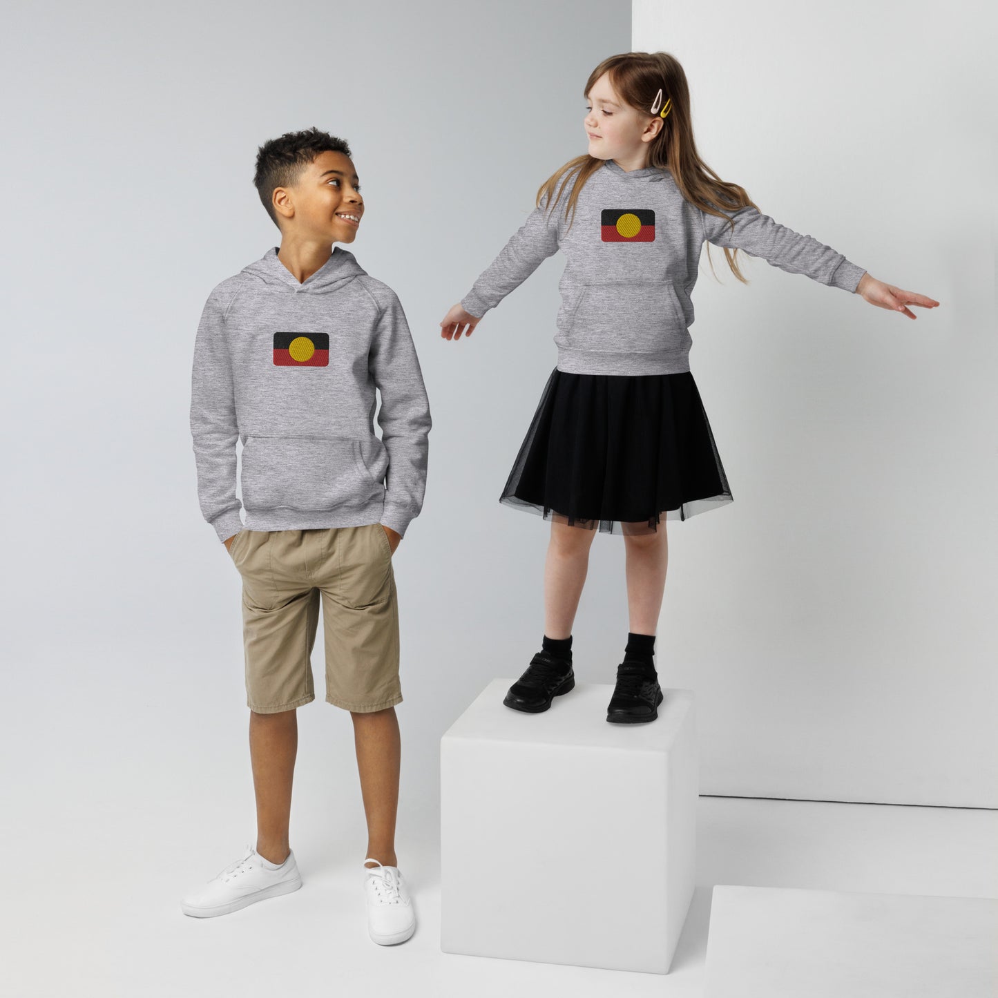 Aboriginal Flag Kids Hoodie