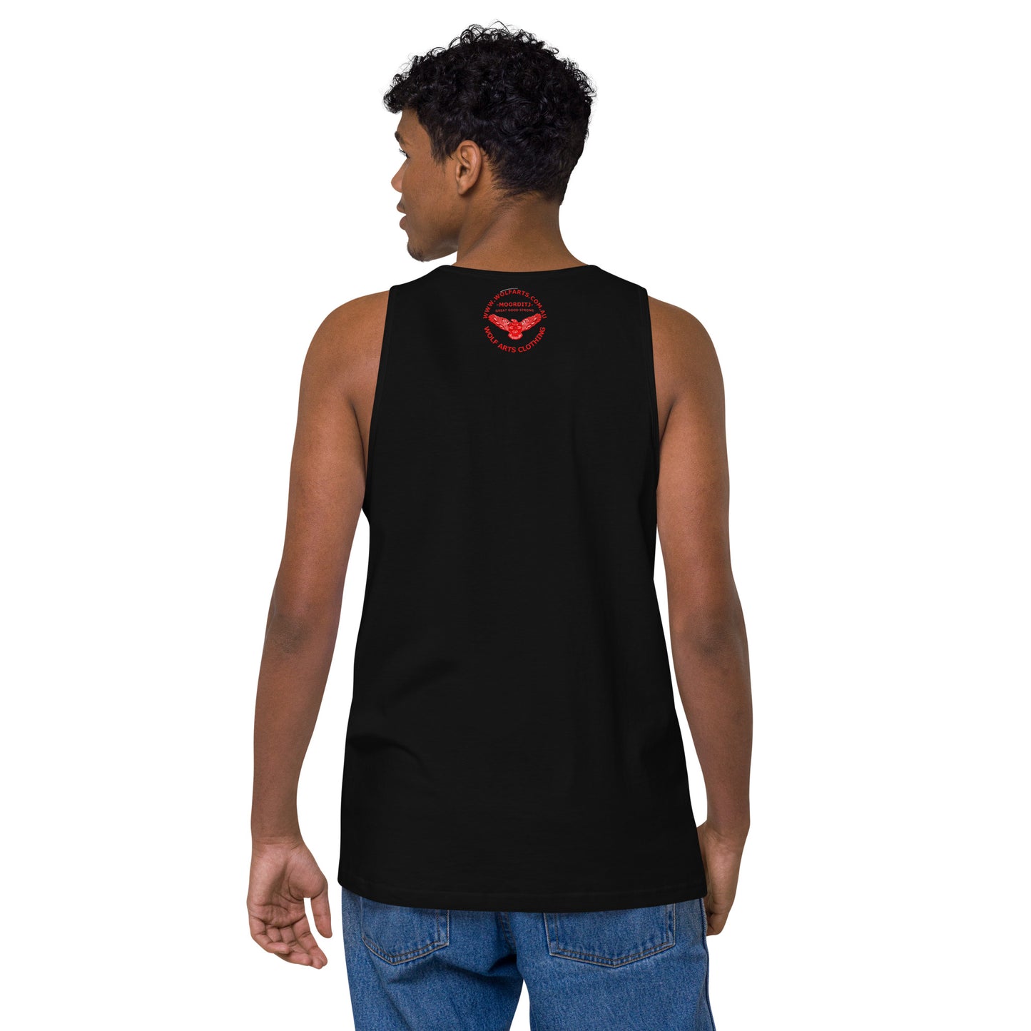 Mens Aboriginal Flag Tank Top