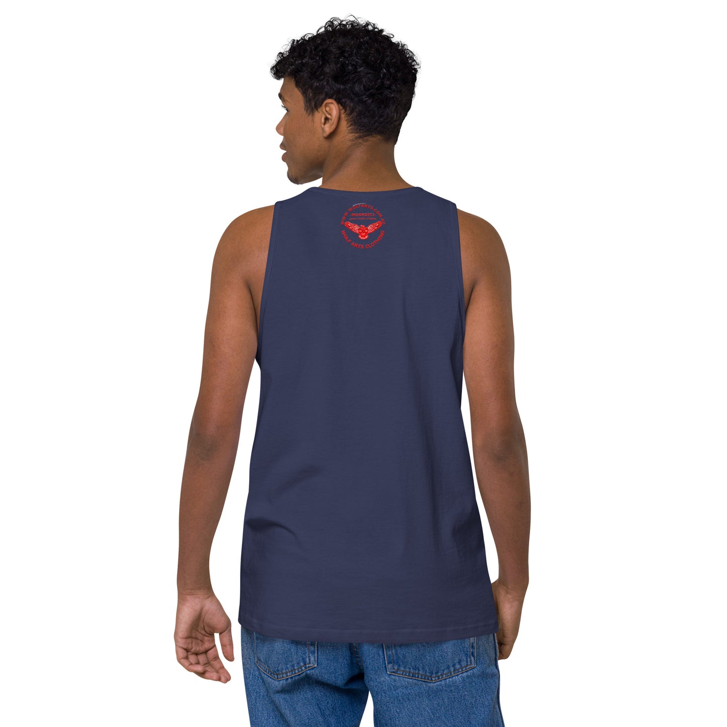 Mens Aboriginal Flag Tank Top