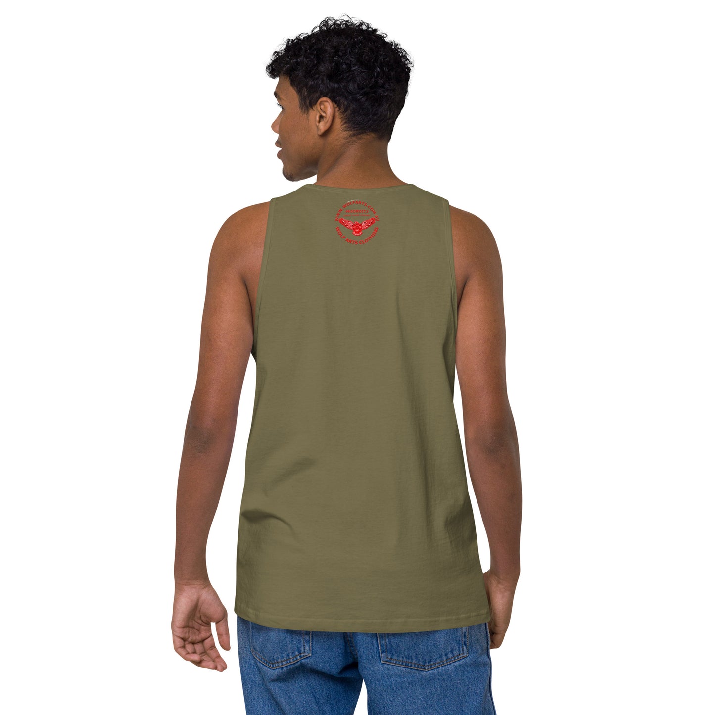 Mens Aboriginal Flag Tank Top