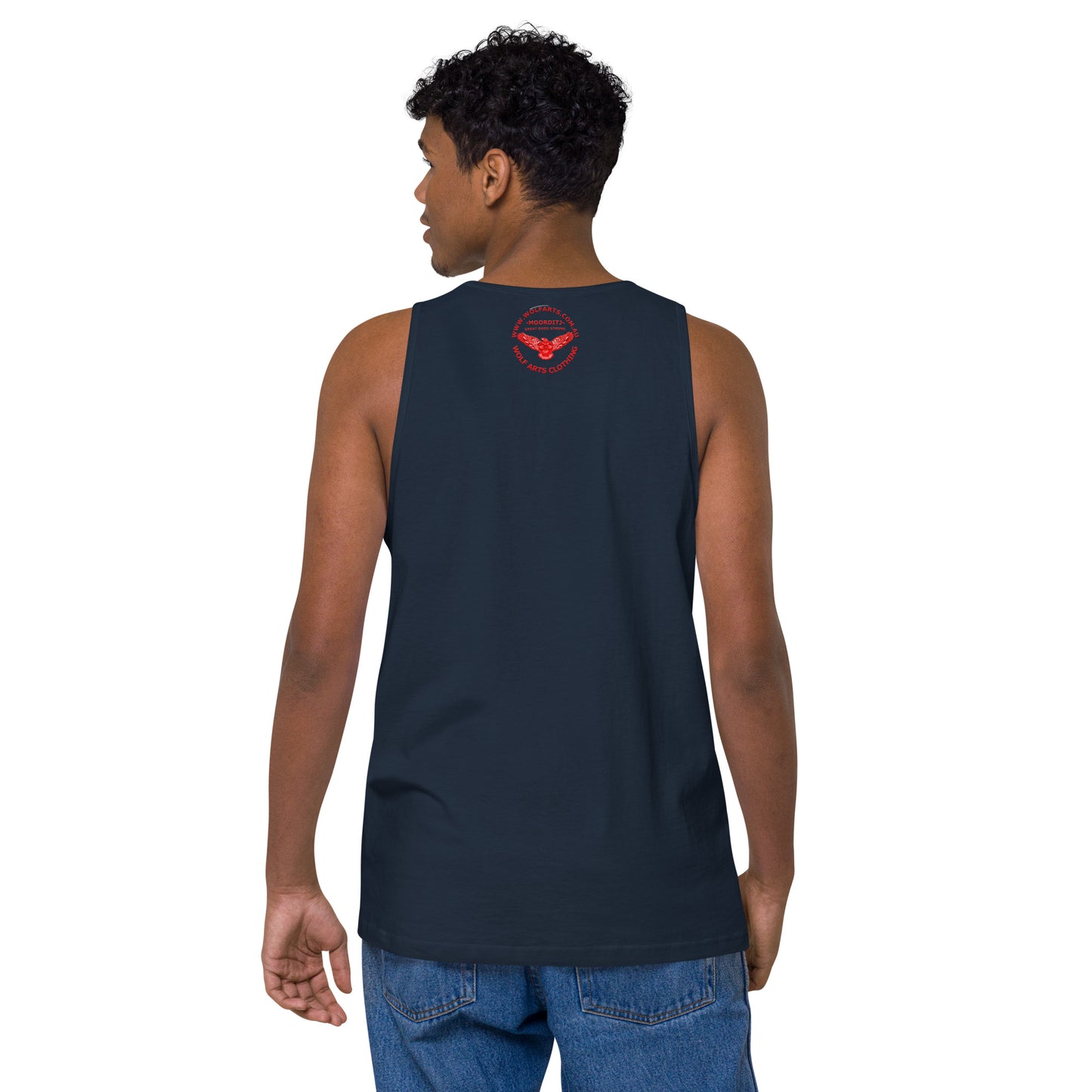 Mens Aboriginal Flag Tank Top