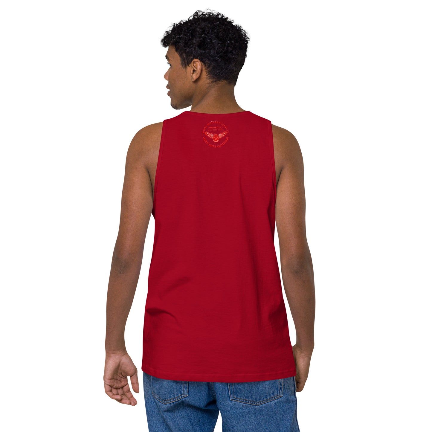 Mens Aboriginal Flag Tank Top