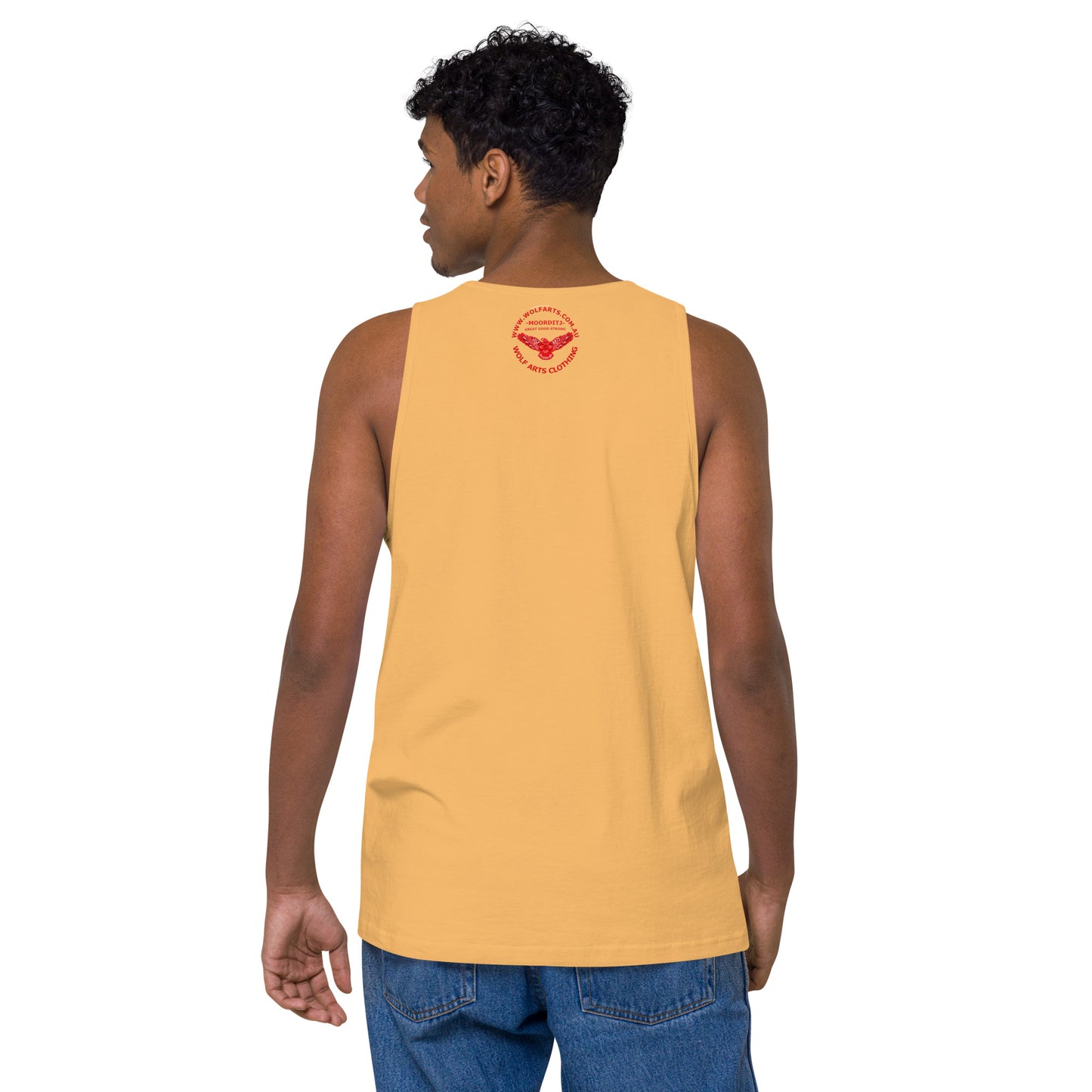 Mens Aboriginal Flag Tank Top
