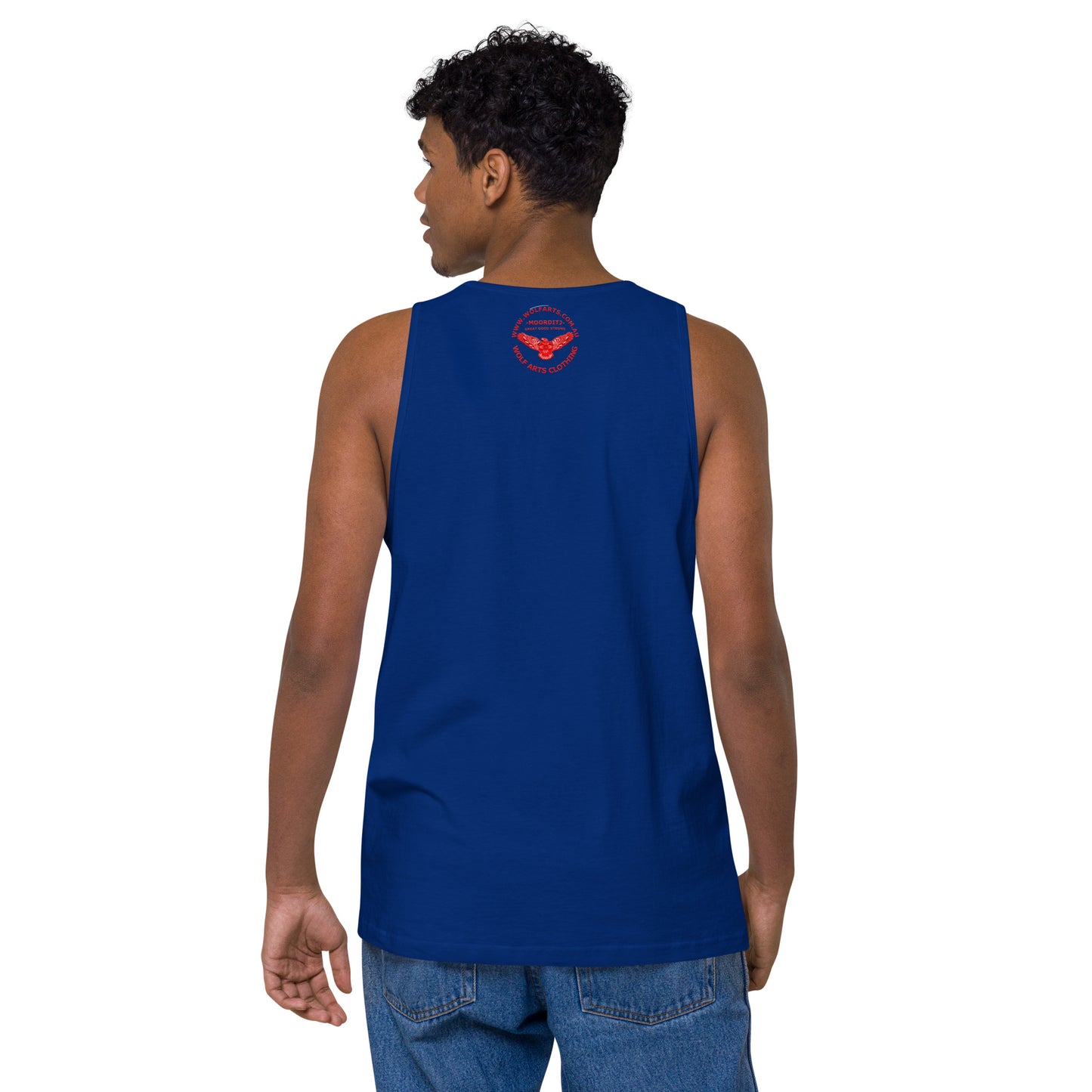 Mens Aboriginal Flag Tank Top
