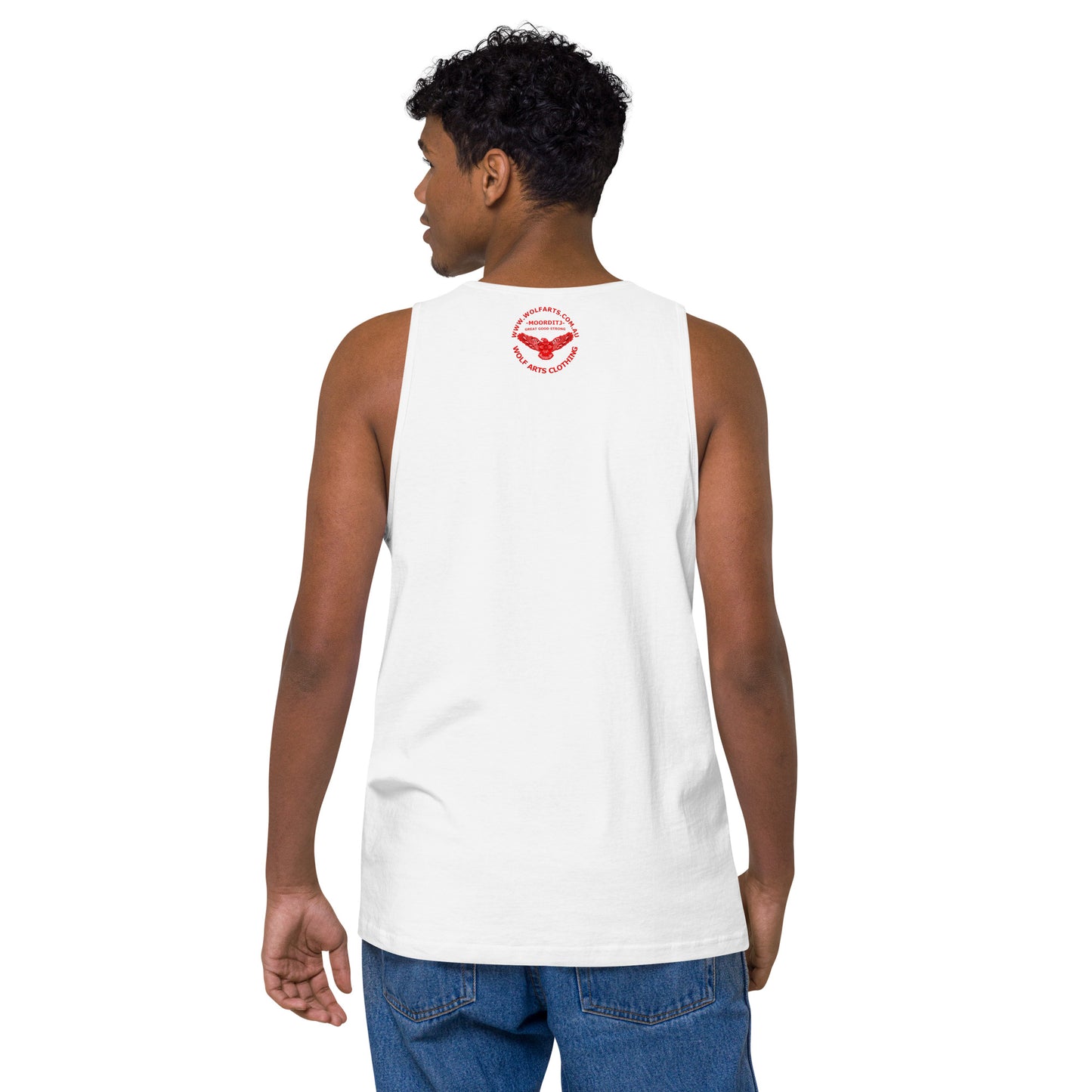 Mens Aboriginal Flag Tank Top