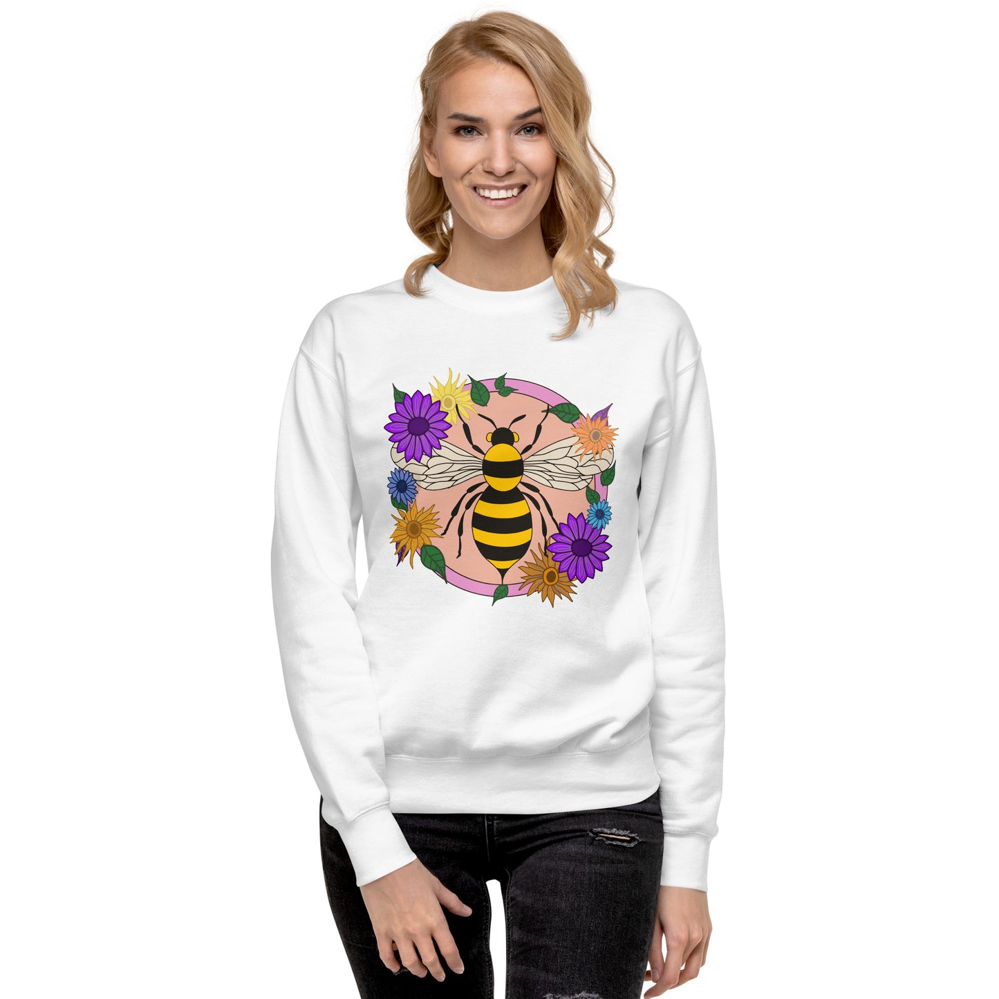 Bee Unisex Premium Sweatshirt